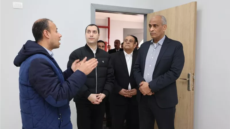 محافظ كفرالشيخ يتفقد مركز تنمية الأسرة والطفل بالجزيرة الخضراء بمطوبس