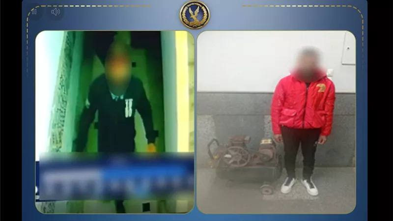 ضبط عاطل سرق ماكينة ضغط هواء في بلقاس