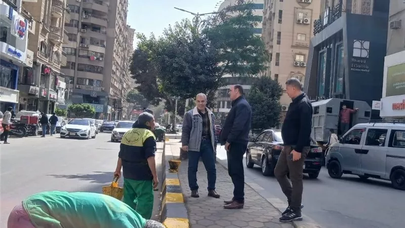 محافظ الجيزة يتابع تجميل ميادين وشوارع حيي العجوزة والمهندسين