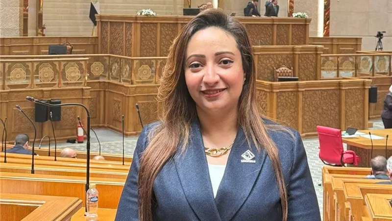  كريستينا عادل تلاحق وزيرة الإسكان بسؤال حول تعثر 20 عاما