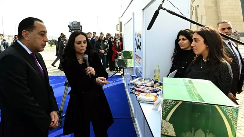  مايا مرسي: توفير 71 مليون وجبة وتوزيع 5.5 مليون كرتونة مواد غذائية