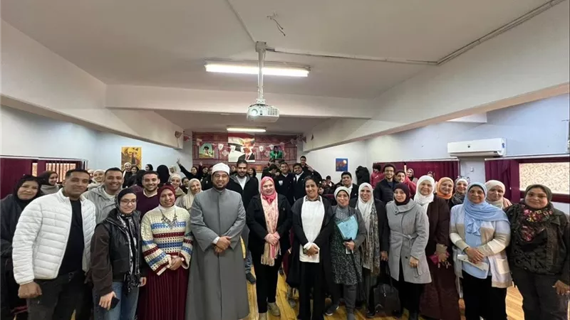 ندوة دينية لطلاب مدارس قومية العجوزة حول أخلاقيات شهر رمضان