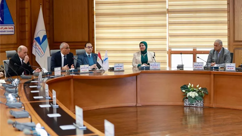 محافظ كفر الشيخ: شراكة استراتيجية مع الجامعة لدعم التنمية الشاملة