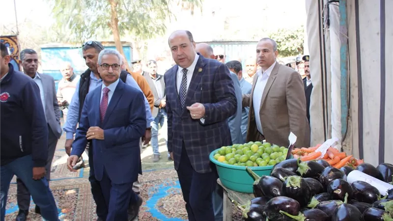 محافظ بني سويف يفتتح معرض أهلا رمضان بالواسطى