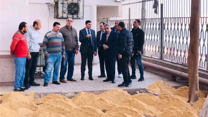 محافظ الدقهلية يتفقد قصر ثقافة المنصورة لمتابعة أعمال التطوير 