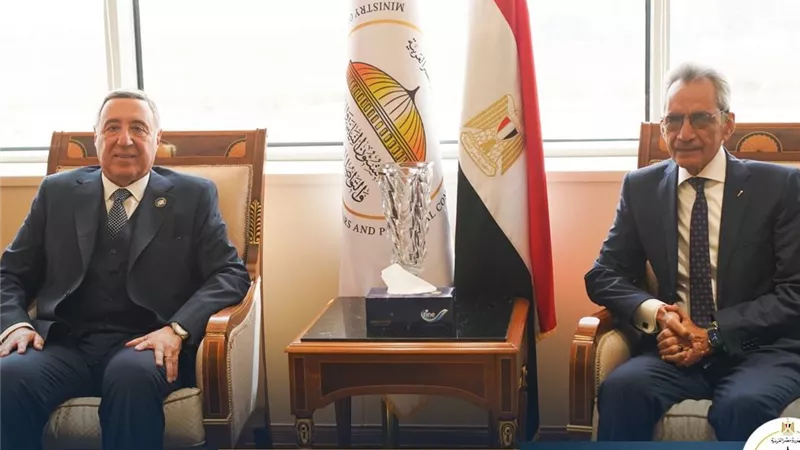 وزير شئون المجالس النيابية يستقبل رئيس المحكمة الدستورية العليا  
