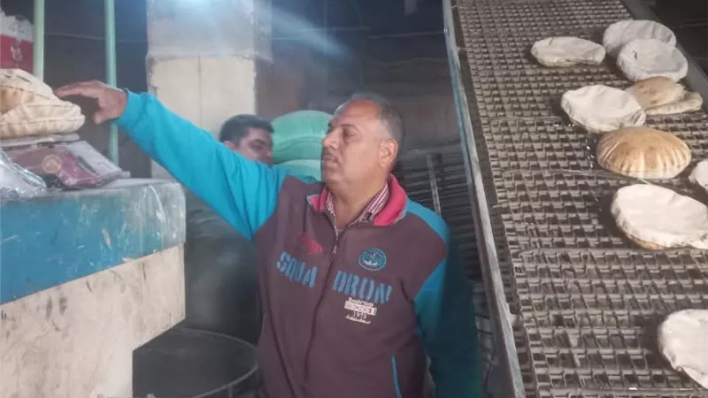 تحرير 10 محاضر في حملة تموينية على المخابز بنطاق مركز ومدينة دسوق