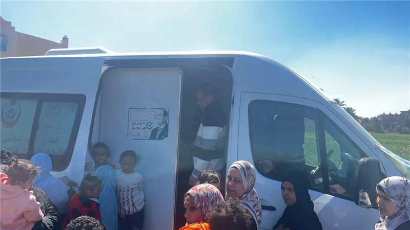 القافلة الطبية بوحدة المطاعية تختتم أعمالها بالكشف على 850 حالة