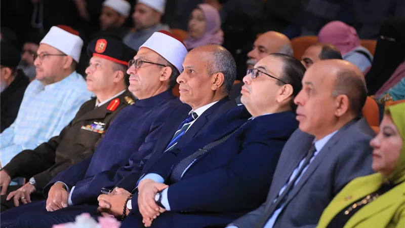 رئيس جامعة كفر الشيخ يشهد الاحتفال السنوي لتأسيس الجامع الأزهر