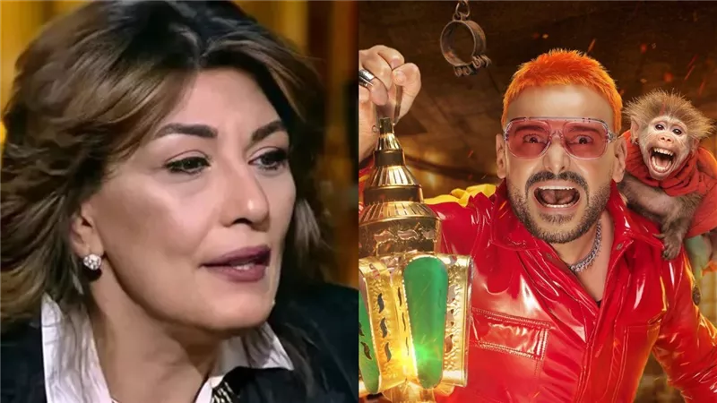 سر خوف رامز جلال عند استضافة سماح أنور في برنامجه 