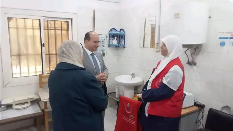 وكيل وزارة الصحة بالدقهلية يتفقد وحدتي الديرس وكفر الشراقوة