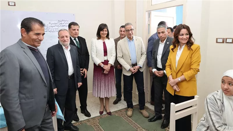 محافظ الجيزة يفتتح مبنى المرحلة الإعدادية بمدرسة شهداء الشوبك بالبدرشين