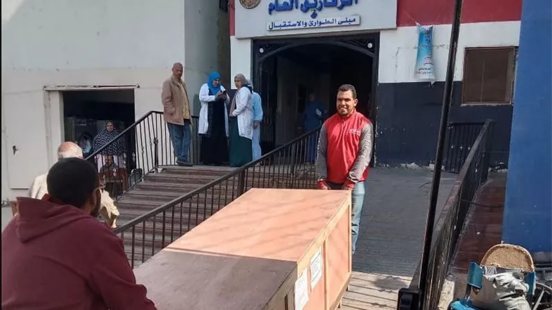 وزارة الصحة تدعم مستشفى الزقازيق العام بأحدث جهاز أشعة|صور