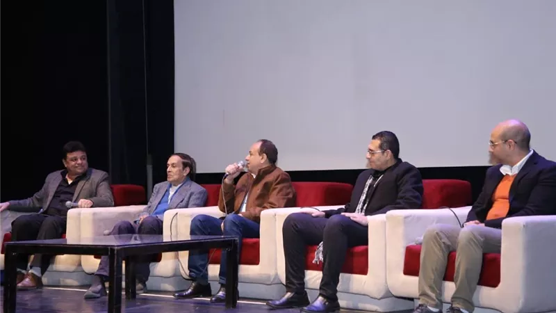 مناقشات حول فيلم «عبده داغر» بالمسرح الصغير بدار الأوبرا