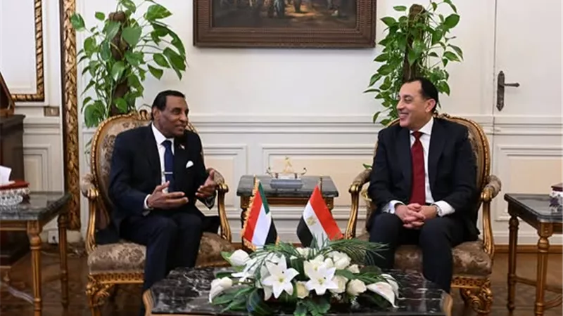 مصر والسودان تؤكدان تعزيز التعاون الثنائي ودعم إعادة الإعمار والأمن المائي
