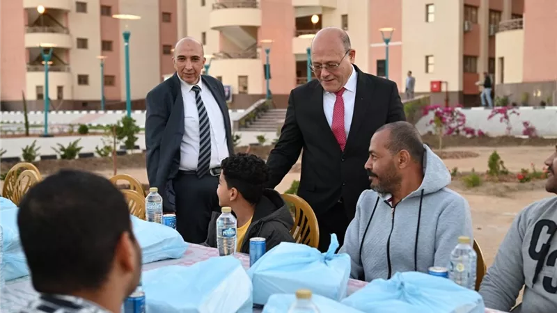 النعماني يشارك منسوبي جامعة سوهاج الأهلية أول تجمع رمضاني 