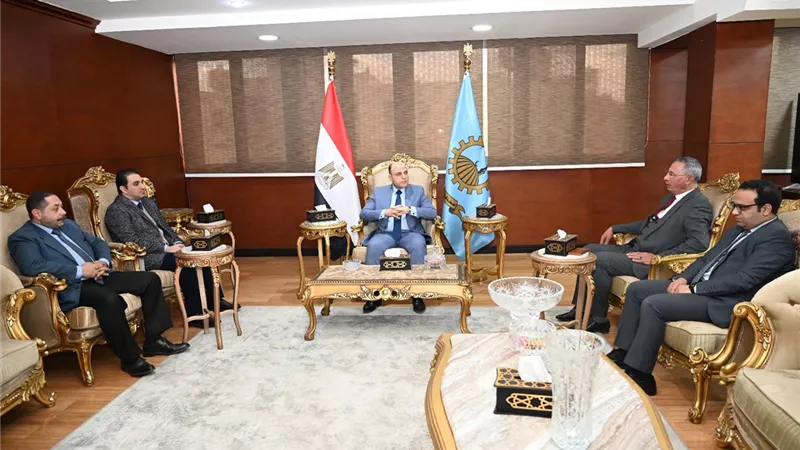  محافظ الغربية يستقبل رئيس وأعضاء المكتب القضائي بالديوان العام