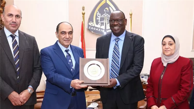 جامعة الزقازيق تستضيف وزير العمل بجمهورية جنوب السودان