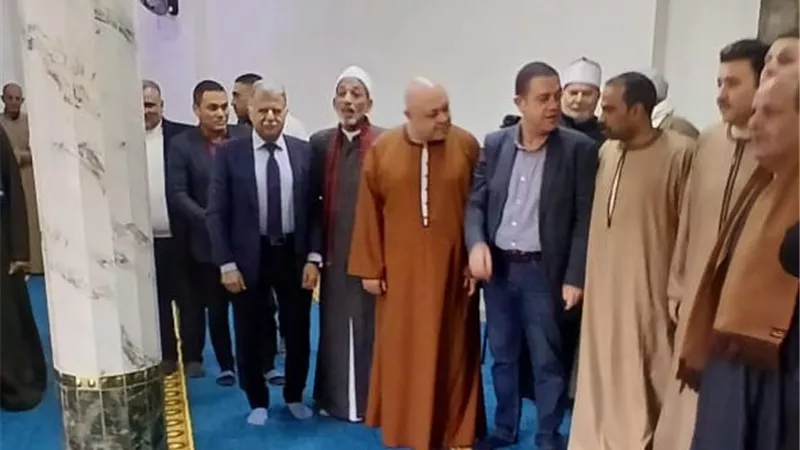 مديرية أوقاف الغربية تفتتح مسجد المصطفى بقرية محلة منوف بطنطا