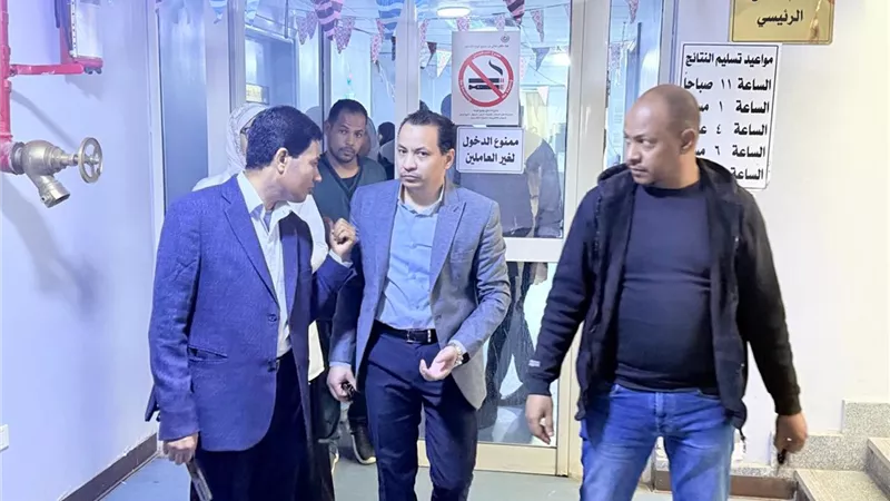 وكيل الصحة بالأقصر يتابع الخدمات الطبية وجودتها بمستشفى الحميات 