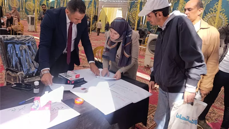 اللجنة القضائية المشرفة على انتخابات نقابة المهندسين بأسيوط توقف التصويت
