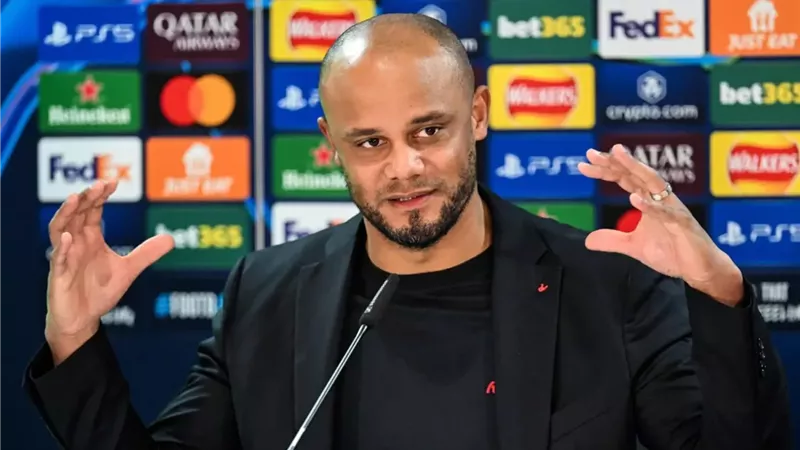 كومباني: تركيزنا بالكامل على مواجهة دورتموند ولا نفكر في قرعة دوري الأبطال