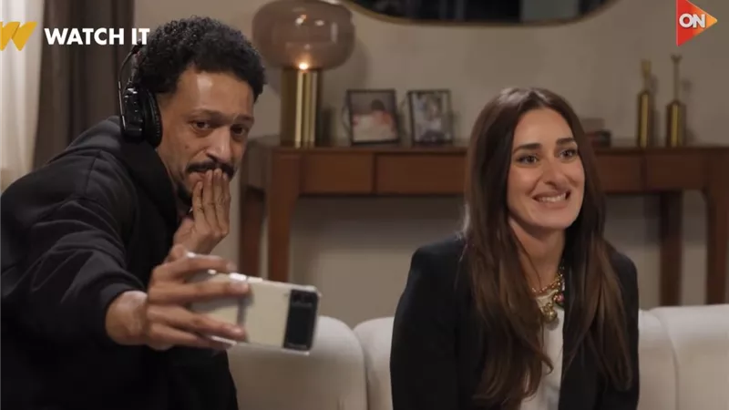 أمينة خليل تقع في فخ الكاميرا الخفية مع تميم يونس|فيديو