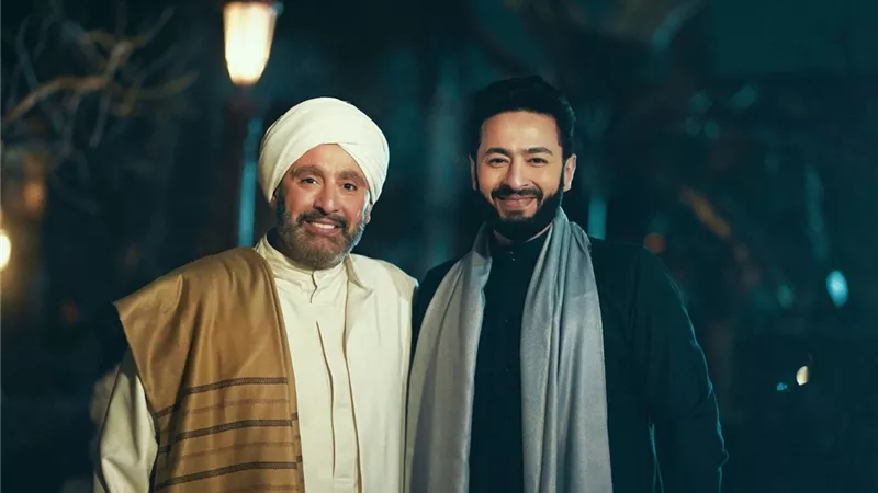 حمادة هلال لـ أحمد السقا: وجودك في المداح حاجة كبيرة أوي عندي