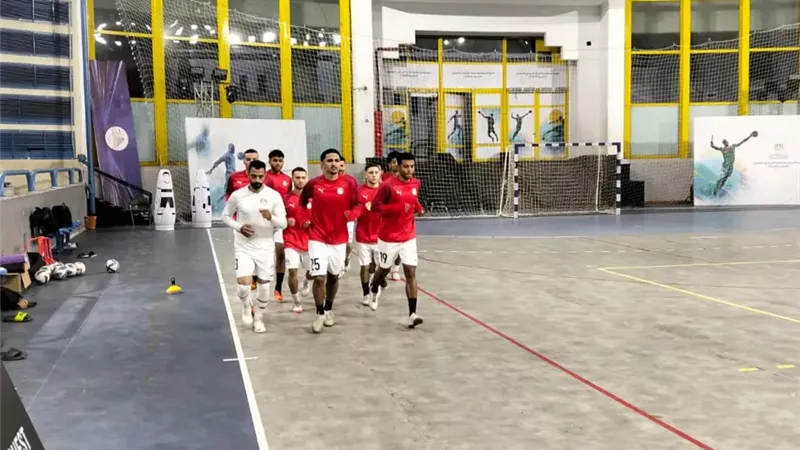 منتخب مصر لكرة الصالات يواصل تدريباته استعدادا لكأس أمم أفريقيا