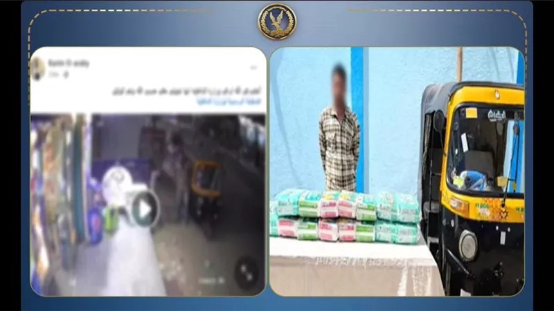 استولى على حفاضات أطفال.. ضبط سائق توك توك سرق محلا تجاريا في سوهاج