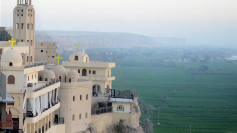 جبل الطير.. أيقونة روحية وتاريخية على ضفاف نيل المنيا