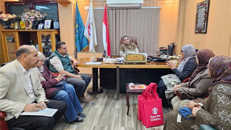 مديرية الصحة بأسيوط تبحث سبل التعاون مع هيئة إنقاذ الطفولة لدعم صحة المرأة