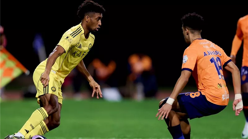 النصر يفوز على الفيحاء ويستعيد صدارة الدوري السعودي