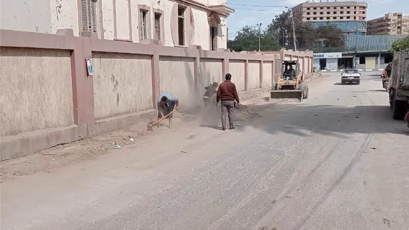 المنيا: تكثيف حملات النظافة وإزالة الإشغالات لتحسين المظهر الحضاري