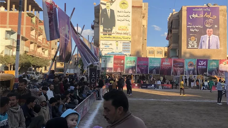 حضور جماهيري كبير بدورة تل فرعون الرمضانية بالشرقية|فيديو