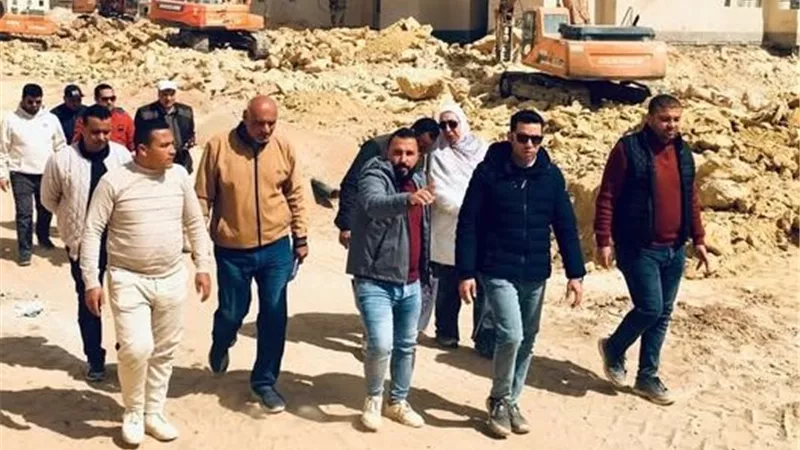 متابعة تنفيذ 94 عمارة ضمن «سكن لكل المصريين» بحي الأمل بحدائق العاصمة