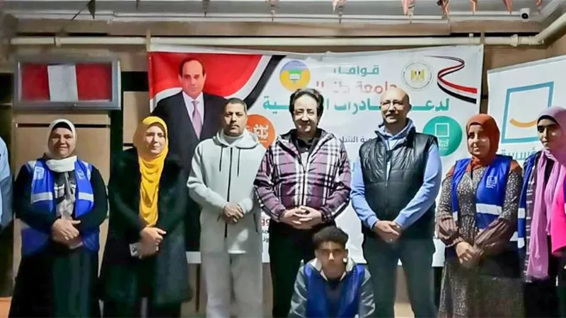 جامعة طنطا تدشن أولى قوافلها الطبية خلال شهر رمضان لرعاية المسنين والأيتام