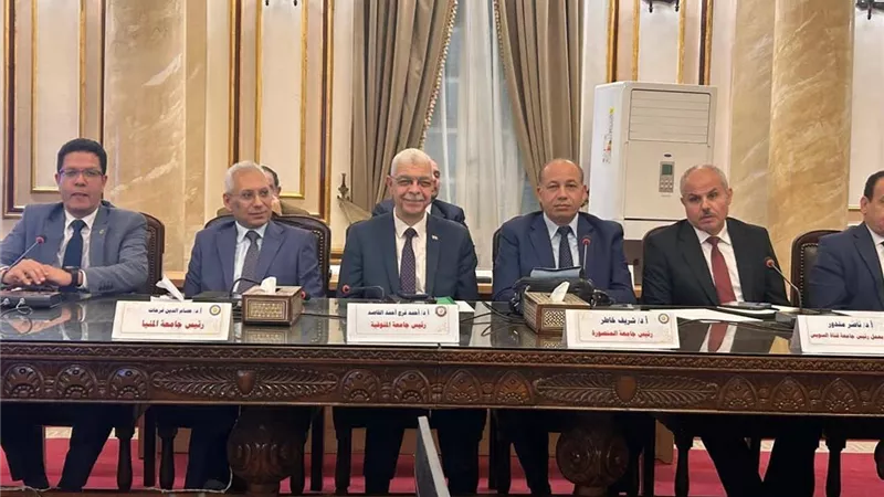  رئيس جامعة المنوفية: نحرص على تنفيذ توجهات الوزارة في خطط التطوير المؤسسي