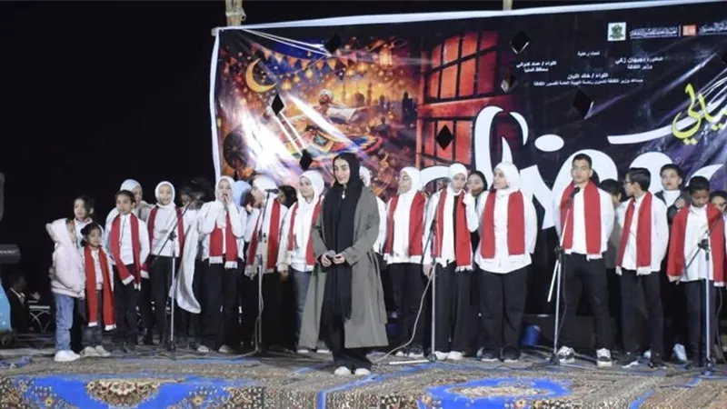 أولى ليالي رمضان الثقافية والفنية تتلألأ على كورنيش النيل بالمنيا