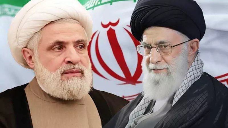 الأمين العام لحزب الله ينعى المرشد الإيراني خامنئي