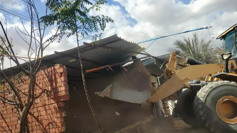 جهاز تنمية مدينة العبور الجديدة يزيل 24 فدانًا مخالفًا 