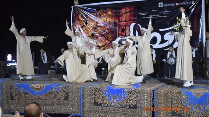 بالكورال والفنون الشعبية.. ثقافة المنيا تفتتح ليالي رمضان بكورنيش النيل