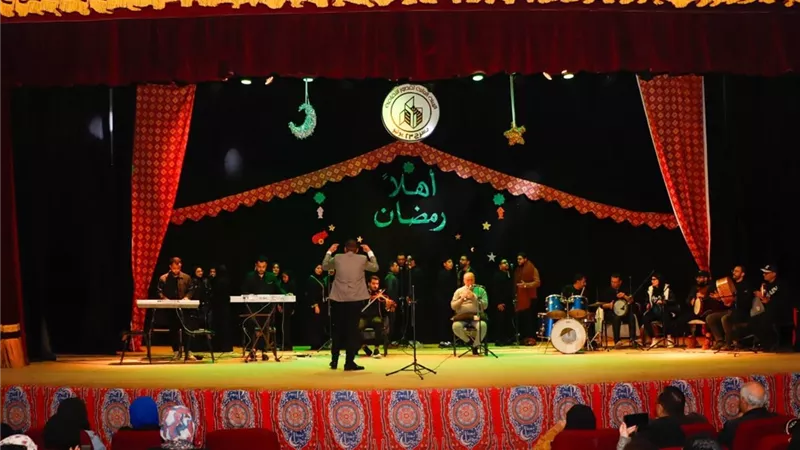 إنشاد وعروض للموهوبين في احتفالات ليالي رمضان بالغربية