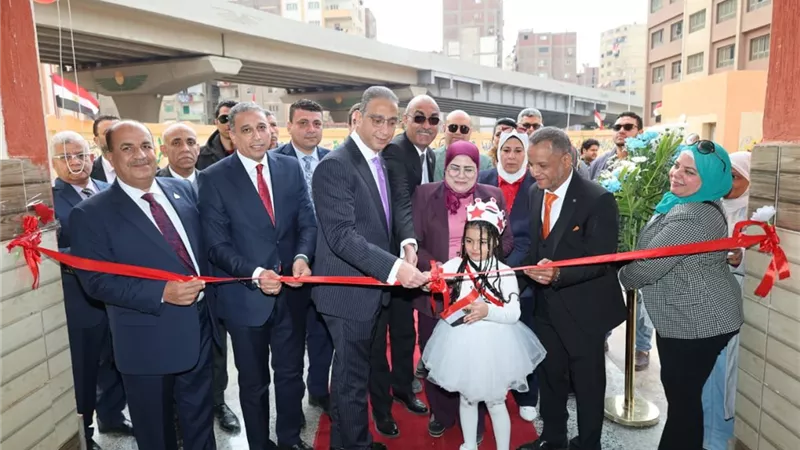 محافظ الجيزة يفتتح مدرستي الأقصى للتعليم الأساسي والرسمية للغات بالطالبية 