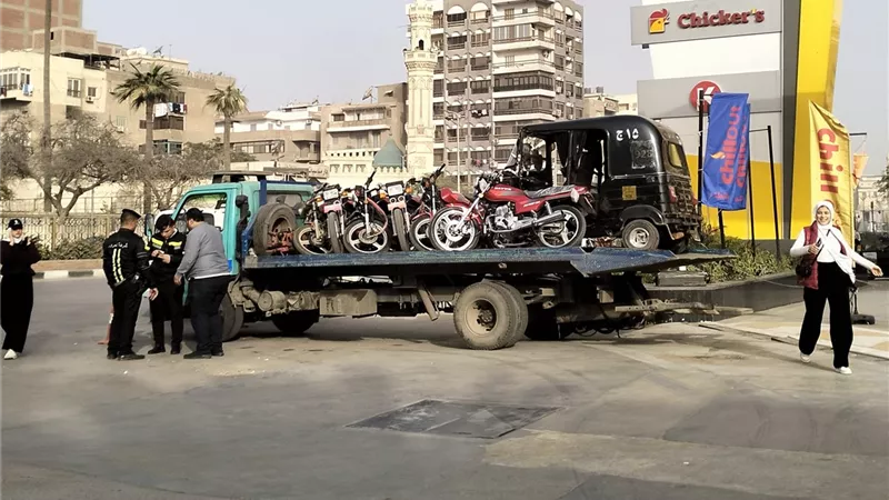 حملة مرورية موسعة بالغربية تضبط 150 مخالفة خلال 24 ساعة