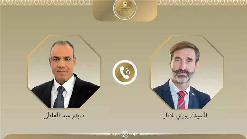 مصر وسلوفاكيا تبحثان سبل خفض التصعيد العسكري في المنطقة