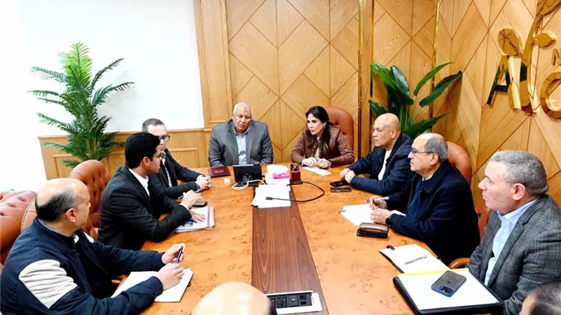 وزيرة الإسكان تبحث مع محافظ مطروح عددا من ملفات العمل المشتركة