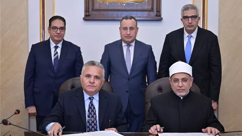 توقيع مذكرة تفاهم بين جامعتي الأزهر والسويس للتعاون بالمجالات العلمية