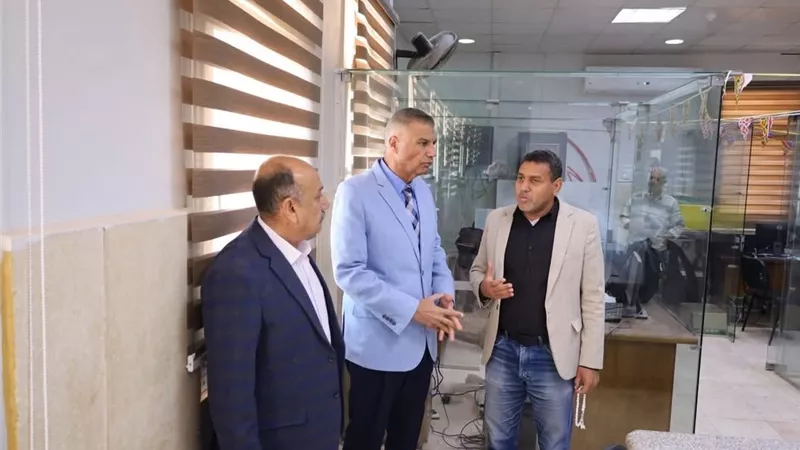 محافظ جنوب سيناء يتفقد المركز التكنولوجي لخدمة المواطنين بديوان المحافظة