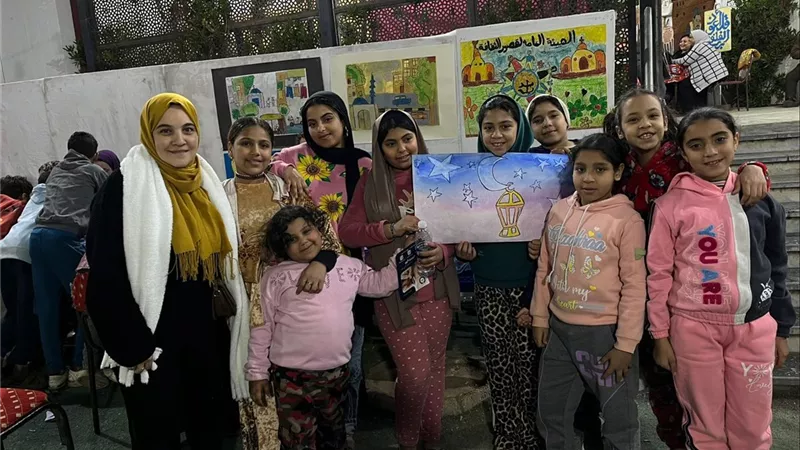 مهارات يدوية في ليالي رمضان بالحديقة الثقافية
